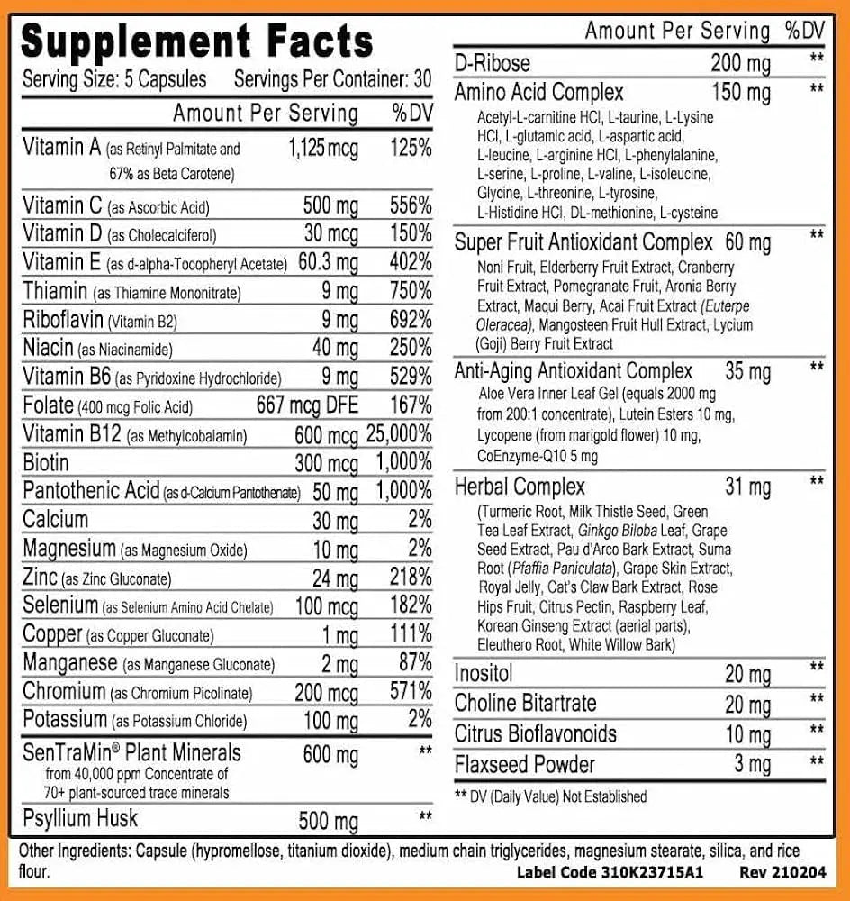 IMMUNO 150 Complete Multi – 150 capsules Essence Vital