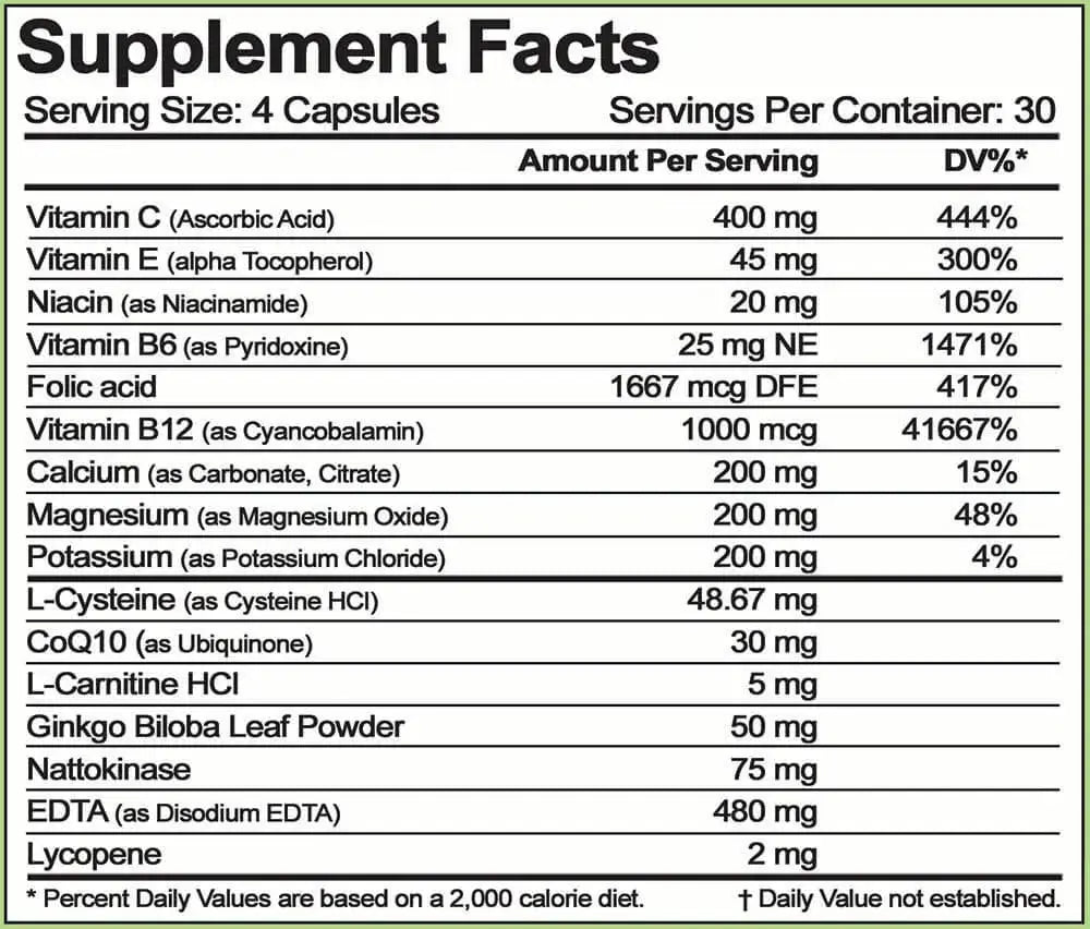 Cardio D-Plaq – 120 Veggie Capsules Essence Vital